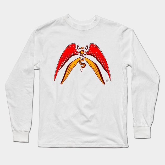 Orad Angel Eye Long Sleeve T-Shirt by kenallouis